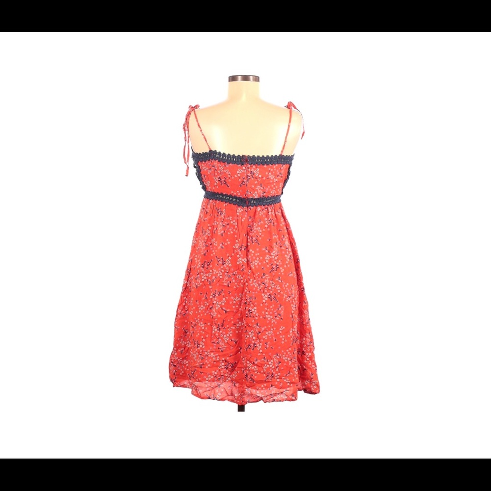(NWOT ) Line and Dot Floral Dress